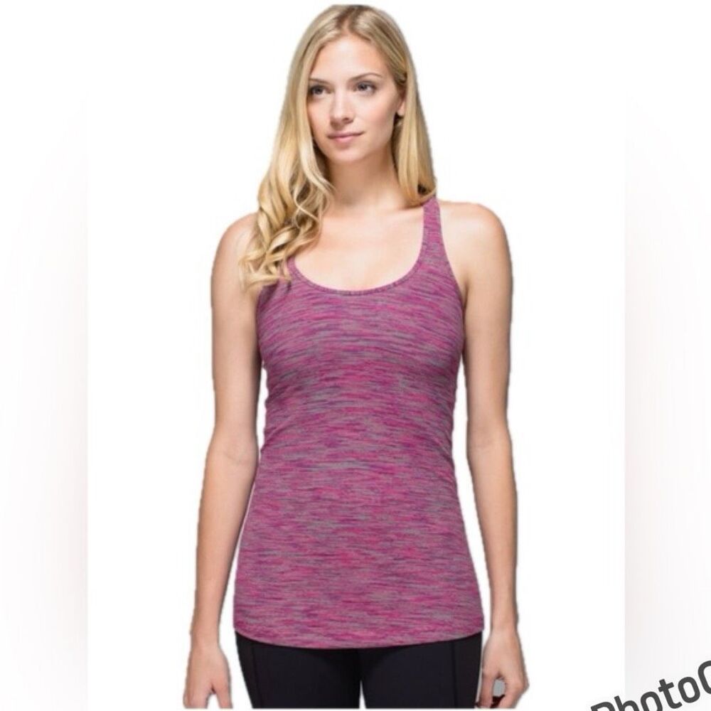 Lululemon Cool Racerback Jewelled Magenta 10 Women